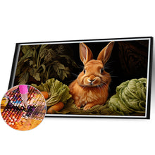 Load image into Gallery viewer, Rabbit 55*30CM(Canvas) Full Round Drill Diamond Painting
