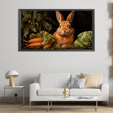 Load image into Gallery viewer, Rabbit 55*30CM(Canvas) Full Round Drill Diamond Painting
