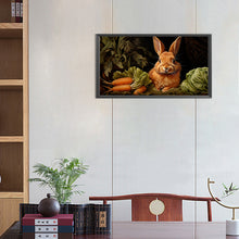 Load image into Gallery viewer, Rabbit 55*30CM(Canvas) Full Round Drill Diamond Painting
