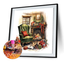 Load image into Gallery viewer, Sofa Indoors 30*30CM(Canvas) Full Round Drill Diamond Painting
