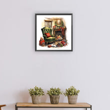 Load image into Gallery viewer, Sofa Indoors 30*30CM(Canvas) Full Round Drill Diamond Painting
