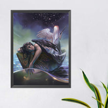 Load image into Gallery viewer, Black And White Angel 40*50CM(Canvas) Full Round Drill Diamond Painting
