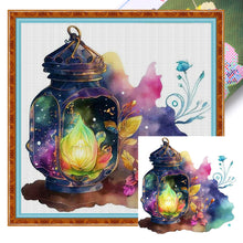 Load image into Gallery viewer, Yishu - Lantern - 40*40CM 11CT 3 Stamped Cross Stitch

