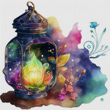 Load image into Gallery viewer, Yishu - Lantern - 40*40CM 11CT 3 Stamped Cross Stitch
