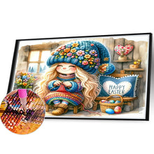 Load image into Gallery viewer, Easter Gnome 40*30CM(Canvas) Full Round Drill Diamond Painting

