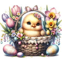 Load image into Gallery viewer, Easter Gnome 30*30CM(Canvas) Full Round Drill Diamond Painting
