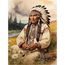 Load image into Gallery viewer, Indian 30*40CM(Canvas) Full Round Drill Diamond Painting
