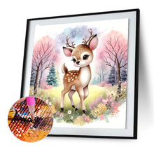 Load image into Gallery viewer, Spring Elk 30*30CM(Canvas) Full Round Drill Diamond Painting
