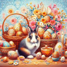 Load image into Gallery viewer, Rabbit 40*40CM(Canvas) Full Round Drill Diamond Painting
