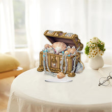 Load image into Gallery viewer, 2D Flat Pearl Treasure Box DIY Diamond Painting Desktop Ornaments Kit Home Decor

