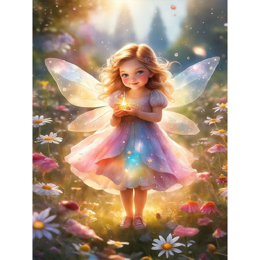 Fairy Elf 30*40CM(Canvas) Full Round Drill Diamond Painting