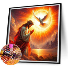 Load image into Gallery viewer, Jesus 30*30CM(Canvas) Full Round Drill Diamond Painting
