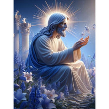 Load image into Gallery viewer, Jesus 30*40CM(Canvas) Full Round Drill Diamond Painting
