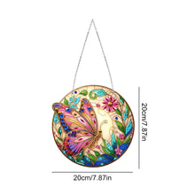 Load image into Gallery viewer, Sun Catcher 5D Diamond Painting Dots Pendant for Office Decor (Butterfly)
