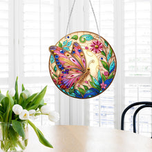 Load image into Gallery viewer, Sun Catcher 5D Diamond Painting Dots Pendant for Office Decor (Butterfly)

