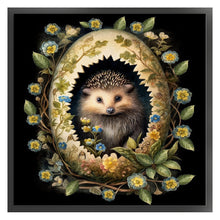 Load image into Gallery viewer, Huancan - Easter Hedgehog - 45*45CM 11CT 3 Stamped Cross Stitch
