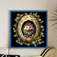 Load image into Gallery viewer, Huancan - Easter Hedgehog - 45*45CM 11CT 3 Stamped Cross Stitch
