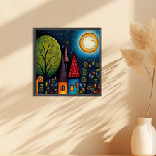 Load image into Gallery viewer, Colorful House 30*30CM(Canvas) Full Round Drill Diamond Painting
