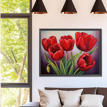 Load image into Gallery viewer, Tulip 40*30CM(Canvas) Full Square Drill Diamond Painting
