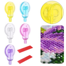 Load image into Gallery viewer, 5Pcs Diamond Paintng Art Wheel with 2Pcs Diamond Painting  Clay(Mixed Color)
