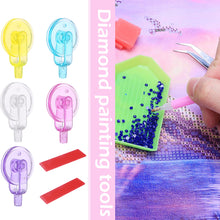 Load image into Gallery viewer, 5Pcs Diamond Paintng Art Wheel with 2Pcs Diamond Painting  Clay(Mixed Color)
