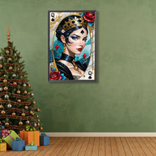 Load image into Gallery viewer, Jqk Playing Card Characters 40*60CM(Canvas) Full Round Drill Diamond Painting

