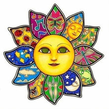 Load image into Gallery viewer, Sunflower 40*40CM(Picture) Full Round Drill Diamond Painting
