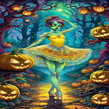 Load image into Gallery viewer, Ghost Ballerina 40*70CM(Picture) Full Round Drill Diamond Painting
