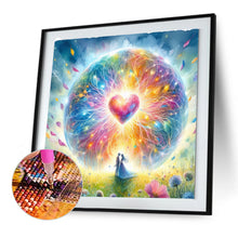 Load image into Gallery viewer, Beautiful Heart 30*30CM(Canvas) Full Round Drill Diamond Painting
