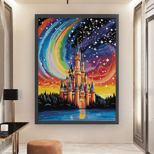 Load image into Gallery viewer, Joy Sunday - Starry Sky Castle - 55*71CM 14CT 2 Stamped Cross Stitch
