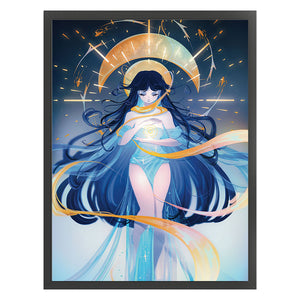 Yishu - Goddess - 40*55CM 11CT 3 Stamped Cross Stitch