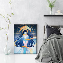 Load image into Gallery viewer, Yishu - Goddess - 40*55CM 11CT 3 Stamped Cross Stitch
