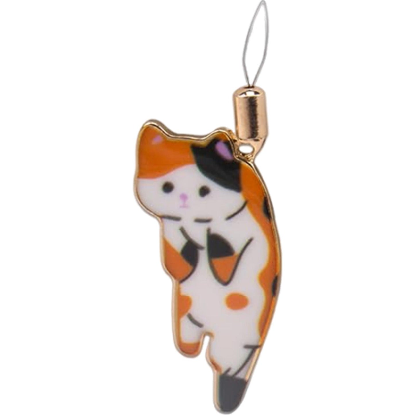 Cat Needle Holder Threader Simple Pin Holder DIY Sewing Pin Organizer (Orange)