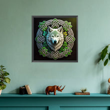 Load image into Gallery viewer, Mandala-Wolf 30*30CM(Canvas) Full Round Drill Diamond Painting
