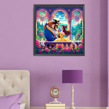 Load image into Gallery viewer, Beauty And The Beast 50*50CM(Canvas) Full Round Drill Diamond Painting
