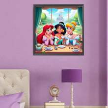 Load image into Gallery viewer, Three Princesses 50*50CM(Canvas) Full Round Drill Diamond Painting
