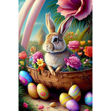 Load image into Gallery viewer, Easter Bunny 40*60CM(Picture) Full Round Drill Diamond Painting
