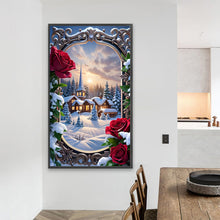 Load image into Gallery viewer, Framed Garden 40*70CM(Picture) Full Round Drill Diamond Painting
