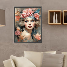 Load image into Gallery viewer, Noblewoman-Woman 30*40CM(Canvas) Full Round Drill Diamond Painting
