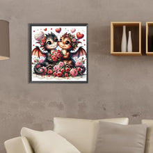 Load image into Gallery viewer, Little Dragon 35*35CM(Canvas) Full Round Drill Diamond Painting

