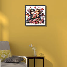 Load image into Gallery viewer, Little Dragon 35*35CM(Canvas) Full Round Drill Diamond Painting
