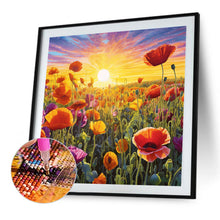Load image into Gallery viewer, Poppy Field 40*40CM(Picture) Full Square Drill Diamond Painting
