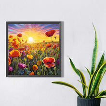 Load image into Gallery viewer, Poppy Field 40*40CM(Picture) Full Square Drill Diamond Painting
