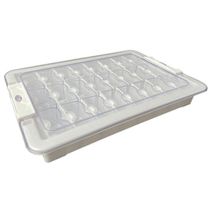 24 Grids Clear Diamond Painting Storage Containers for Beads Art DIY Crafts