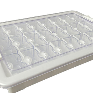 24 Grids Clear Diamond Painting Storage Containers for Beads Art DIY Crafts