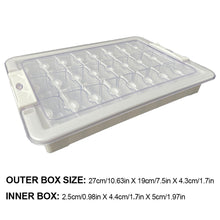 Load image into Gallery viewer, 24 Grids Clear Diamond Painting Storage Containers for Beads Art DIY Crafts
