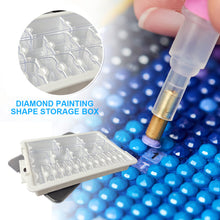 Load image into Gallery viewer, 21 Grids Clear Diamond Painting Storage Containers for Beads Art DIY Crafts
