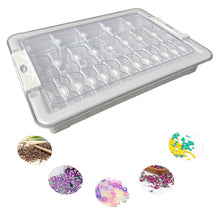 Load image into Gallery viewer, 26 Grids Clear Diamond Painting Storage Containers for Beads Art DIY Crafts
