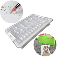 Load image into Gallery viewer, 26 Grids Clear Diamond Painting Storage Containers for Beads Art DIY Crafts
