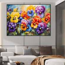 Load image into Gallery viewer, Pansy 70*50CM(Canvas) Full Square Drill Diamond Painting

